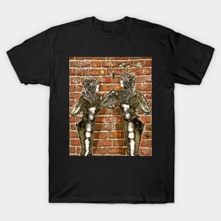 Graffiti Hearts [Digital Figure Illustration] Message on the Mortar Version 3 T-Shirt